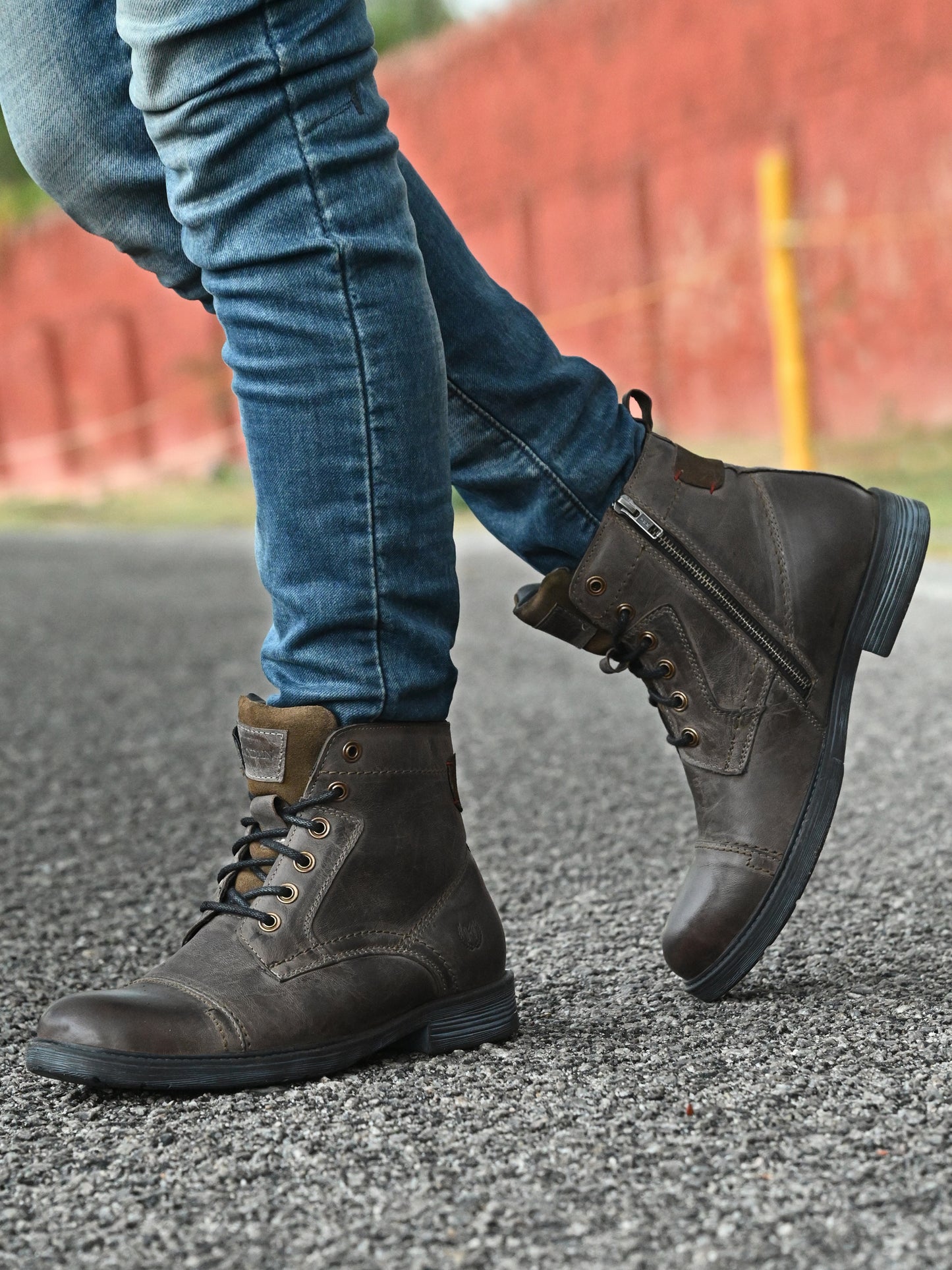 Vintage Fossil Olive